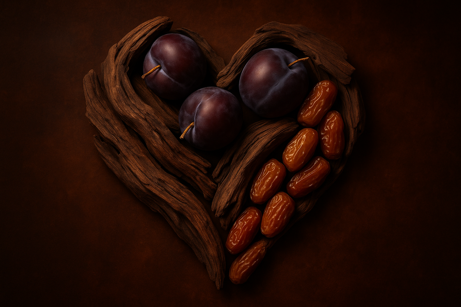 As it unfolds, the heart reveals a deep, earthy mix of plum, dry wood, and date, adding warmth and complexity.