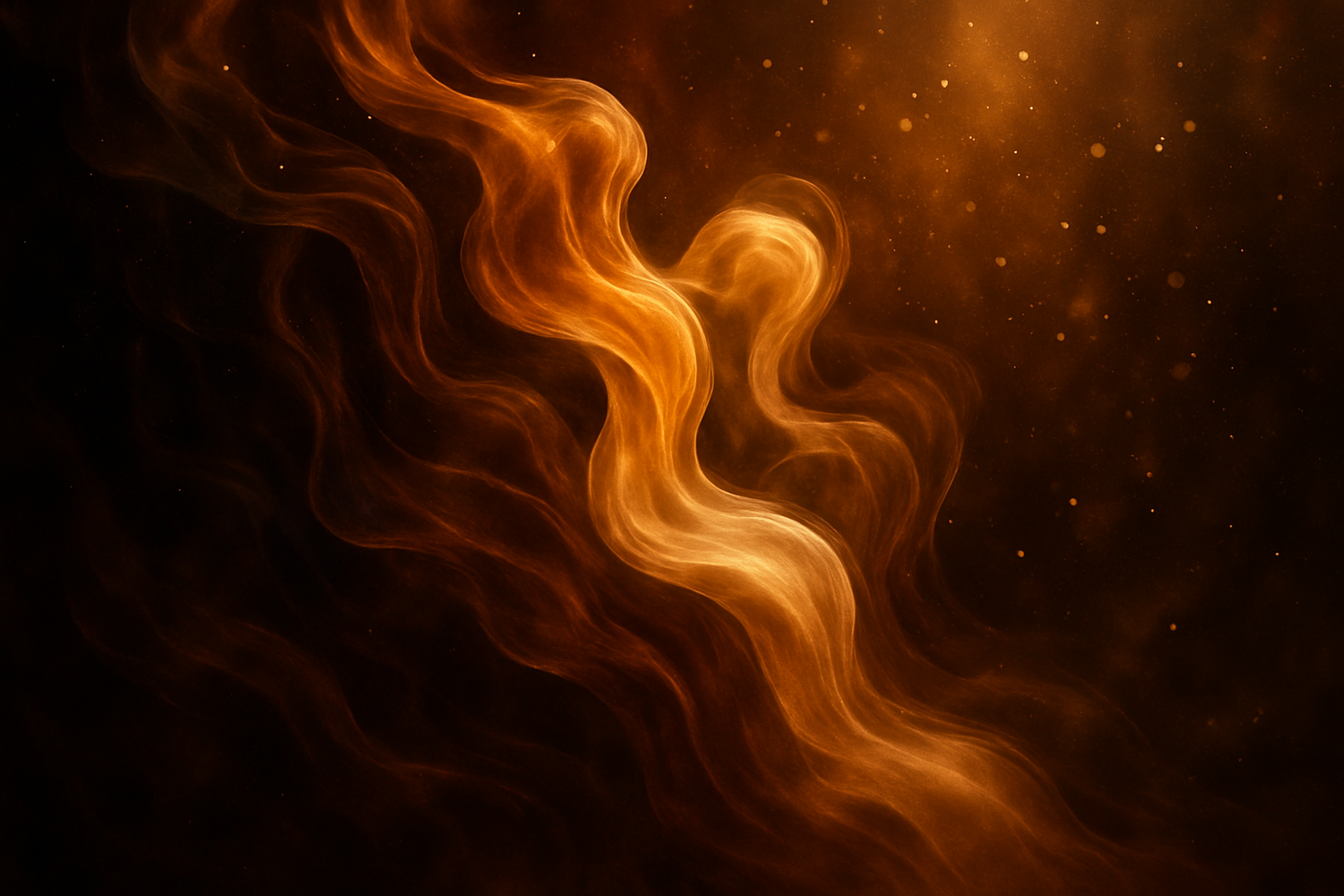 Give image based on this story - Finally, warmth settles in with ambergris, musk, and smooth sandalwood. A lasting embrace, deep and comforting the kind you carry long after it's gone.